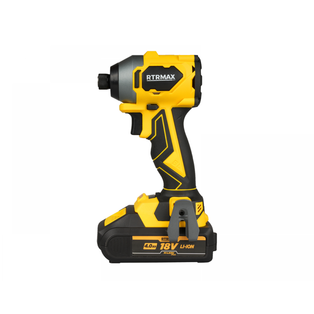 AKÜLÜ TORKLU VİDALAMA KÖMÜRSÜZ 230Nm 2x4 Ah PLUS AKÜ HIZLI ŞARJ RTRMAX X-LION RTX3050