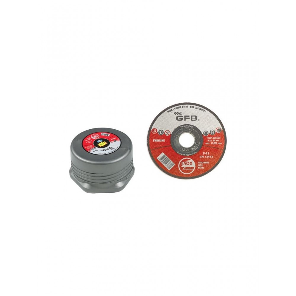 GFB İNOX KESİCİ TAŞ 115MM  25Lİ PAKET 